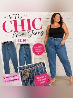 ✨ Vintage Chic Mom Jeans ✨